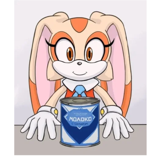 Эмодзи Cream bunny