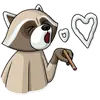 Эмодзи Criminal Raccoon