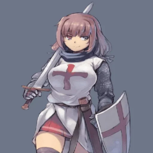 Эмодзи Crusader onee chan