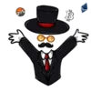 Эмодзи Crypto Gentlemans stickers