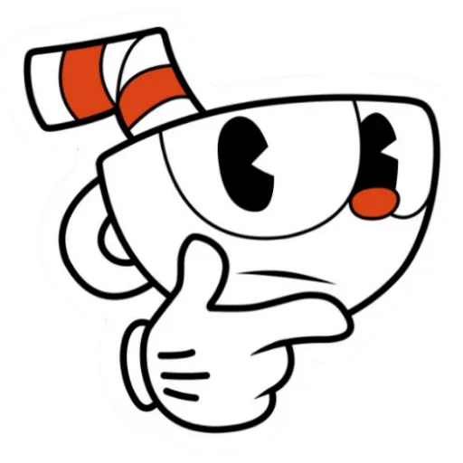 Эмодзи Cuphead