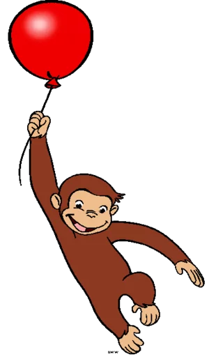 Эмодзи Curioso come George