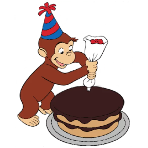 Эмодзи Curioso come George