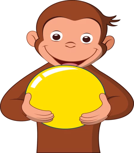 Эмодзи Curioso come George