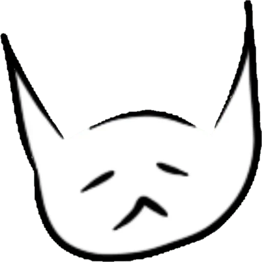 Эмодзи Cursed Cat