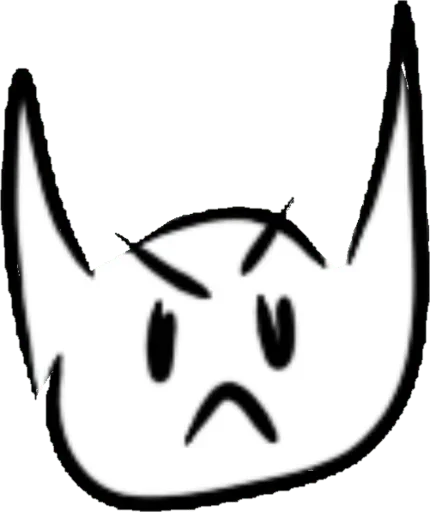 Эмодзи Cursed Cat