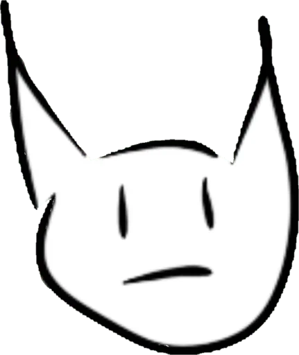 Эмодзи Cursed Cat