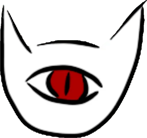 Эмодзи Cursed Cat
