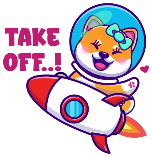 Эмодзи Cute Baby Doge