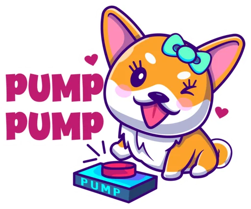 Эмодзи Cute Baby Doge