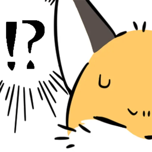 Эмодзи cute fox