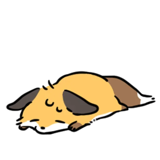 Эмодзи cute fox