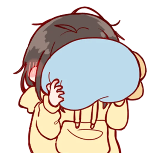Эмодзи Cute Girl