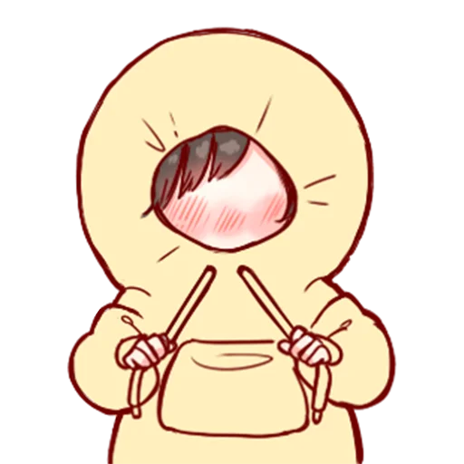 Эмодзи Cute Girl