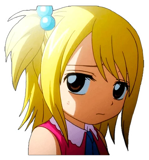 Эмодзи Lucy Heartfilia