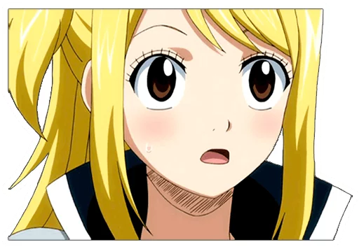 Эмодзи Lucy Heartfilia