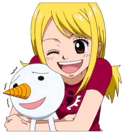 Эмодзи Lucy Heartfilia