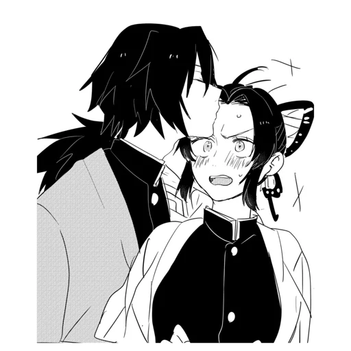Эмодзи Cute anime love