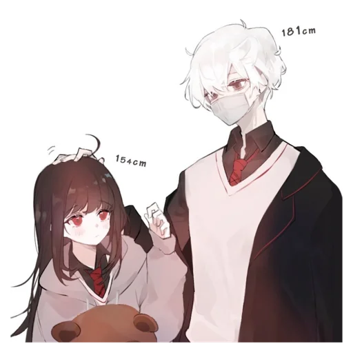 Эмодзи Cute anime love
