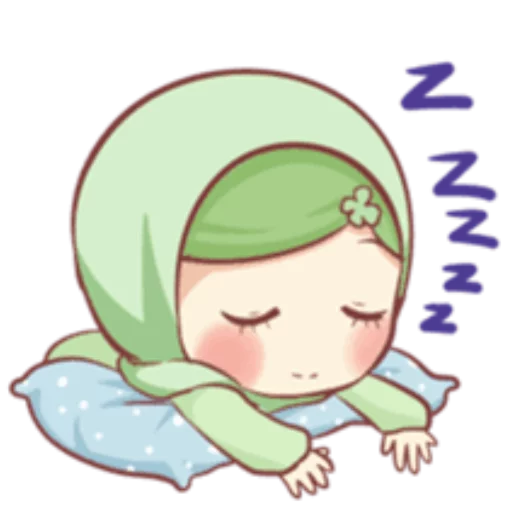 Эмодзи Cute Muslim Girl