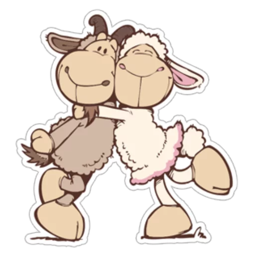 Эмодзи Cute Sheep