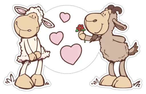 Эмодзи Cute Sheep
