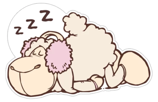 Эмодзи Cute Sheep