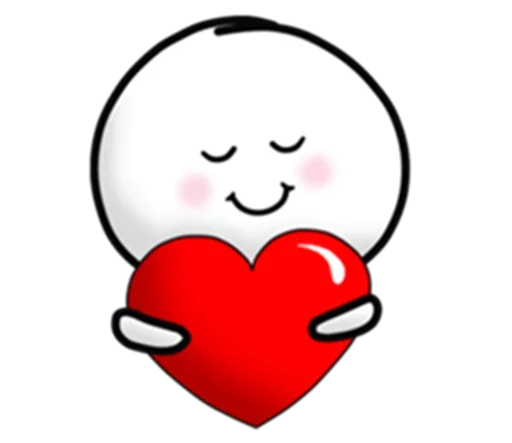 Эмодзи Cute White Boy