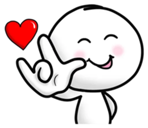 Эмодзи Cute White Boy