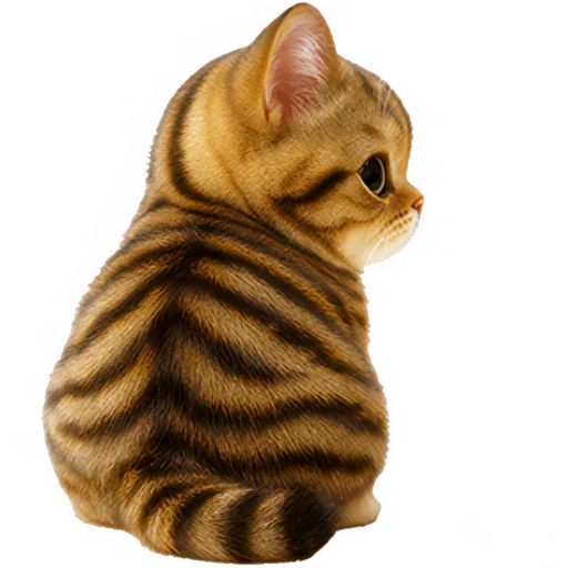 Эмодзи Пухленький котенок