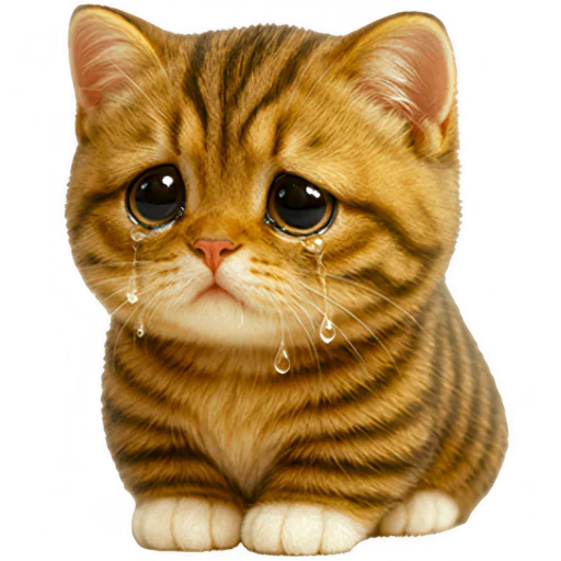 Эмодзи Пухленький котенок