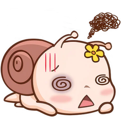 Эмодзи Малыш Улиточка