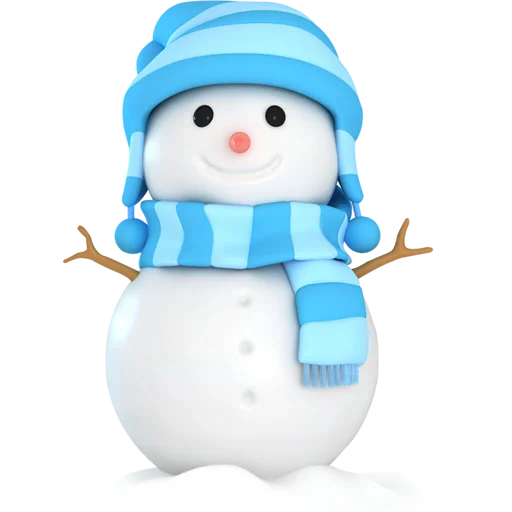 Эмодзи Cute Snowman