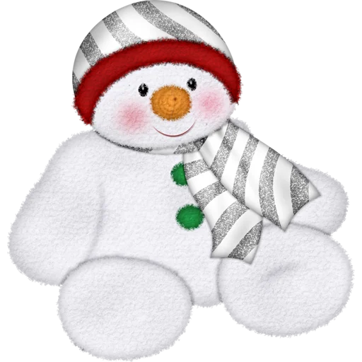 Эмодзи Cute Snowman