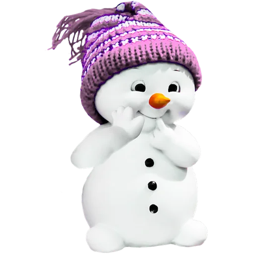 Эмодзи Cute Snowman