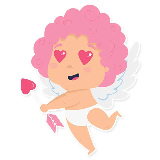 Эмодзи Cute cupid