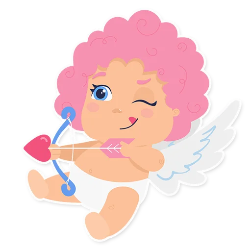 Эмодзи Cute cupid