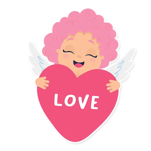 Эмодзи Cute cupid
