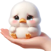 Эмодзи Милая утка