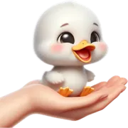 Эмодзи Милая утка