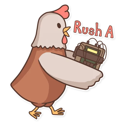 Эмодзи CyberChicken