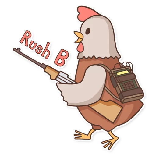 Эмодзи CyberChicken