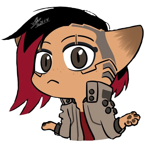 Эмодзи Cyberpunk 2077 Cats