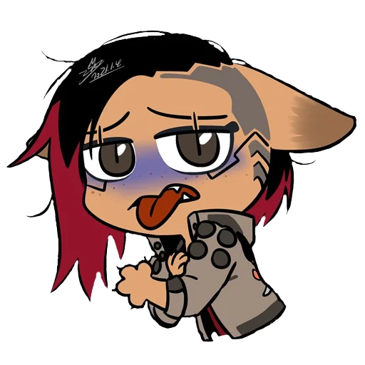 Эмодзи Cyberpunk 2077 Cats