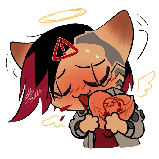 Эмодзи Cyberpunk 2077 Cats