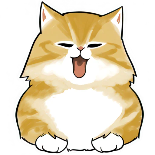 Эмодзи Нян котики