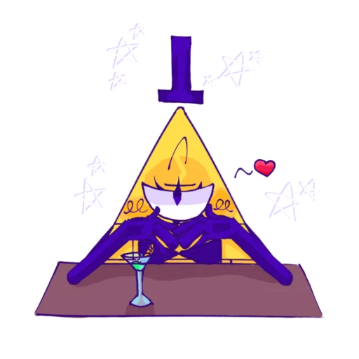 Эмодзи Bill Cipher