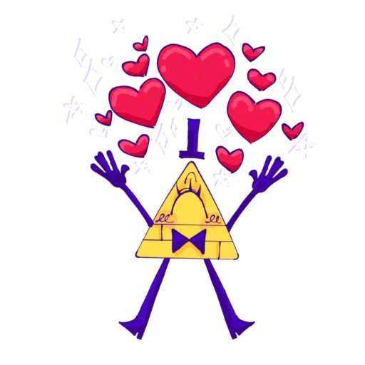 Эмодзи Bill Cipher