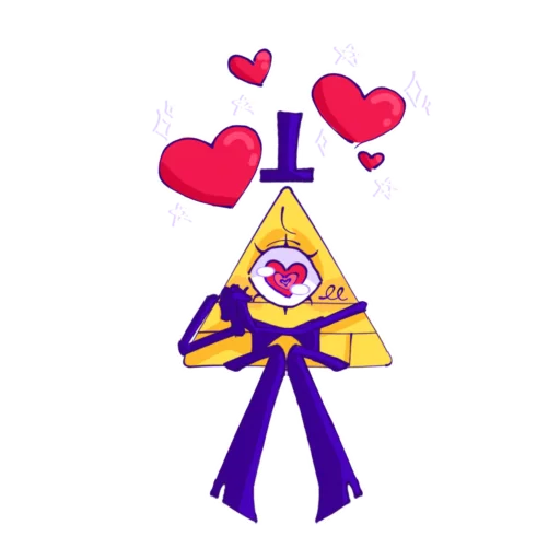 Эмодзи Bill Cipher