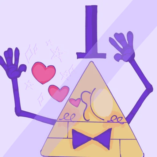 Эмодзи Bill Cipher